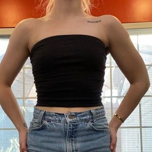Brandy Melville black tube top